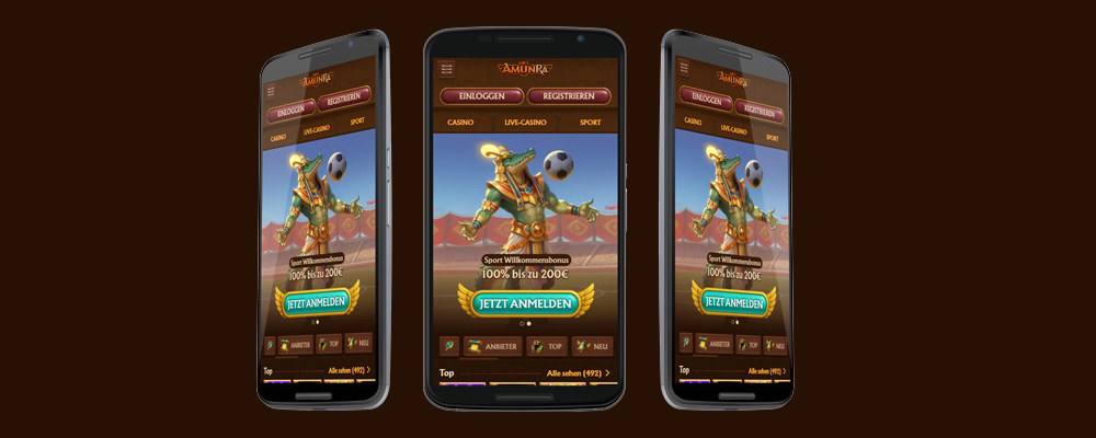 Amunra Mobile Casino App Deutschland